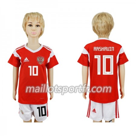 Maillot de Foot Russie Arshavin 10 Enfant Domicile Coupe du monde 2018